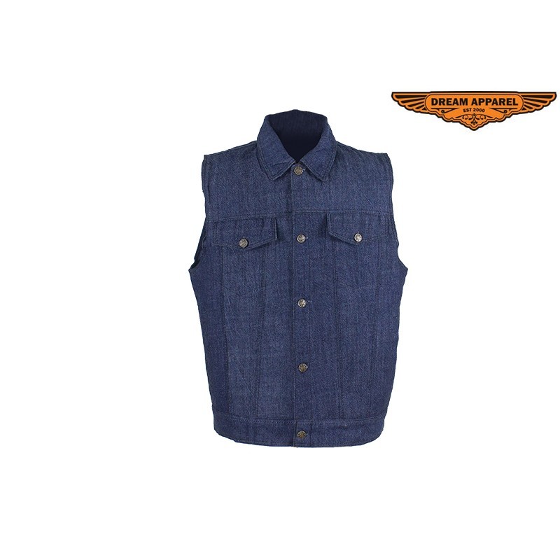 dream apparel denim vest